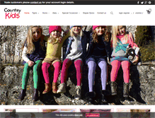 Tablet Screenshot of countrykidstights.com